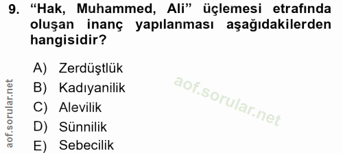 Soru 9