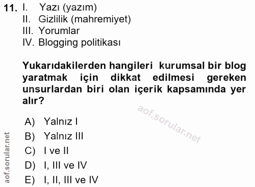 Soru 11