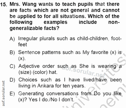 Soru 15