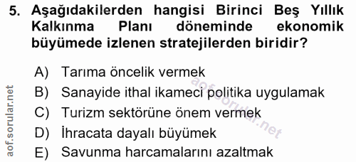 Soru 5