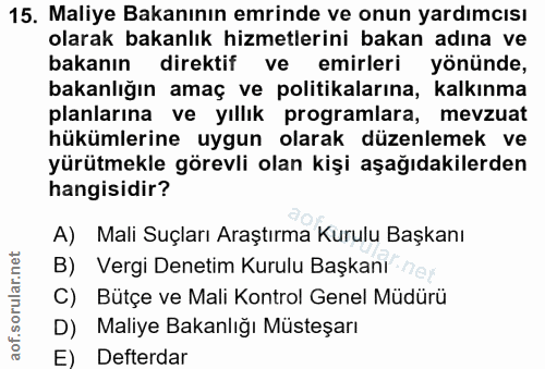 Soru 15