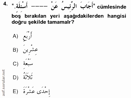 Soru 4
