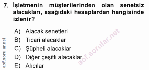 Soru 7