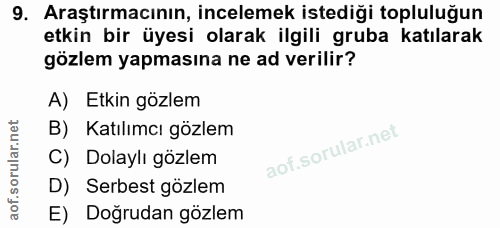 Soru 9