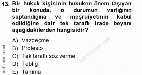Soru 13