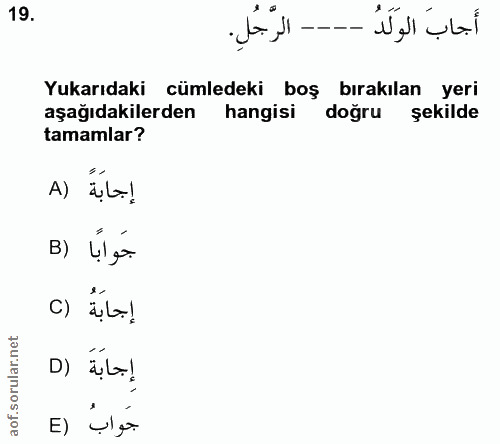 Soru 19