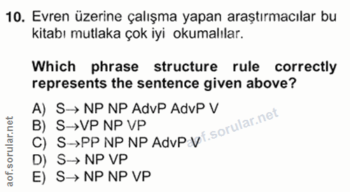 Soru 10