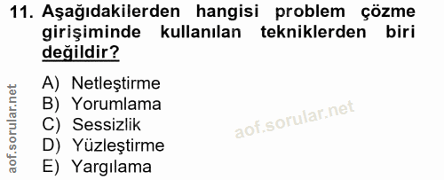 Soru 11