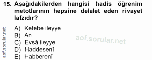 Soru 15