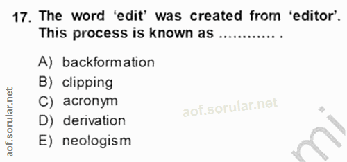 Soru 17