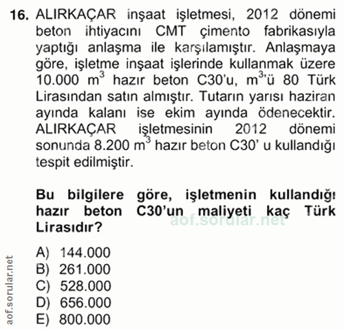Soru 16