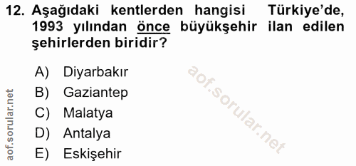 Soru 12