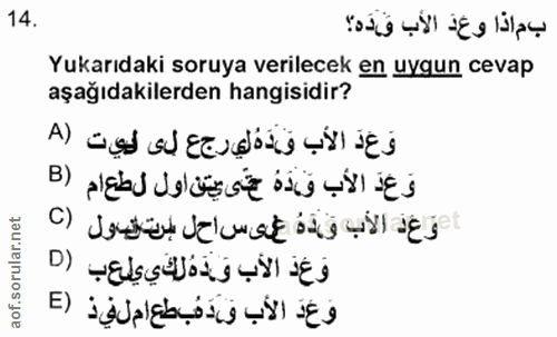 Soru 14