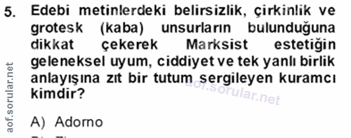 Soru 5