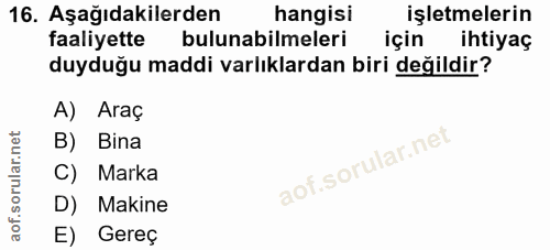 Soru 16