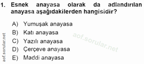 Soru 1