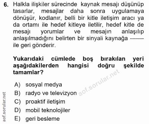 Soru 6