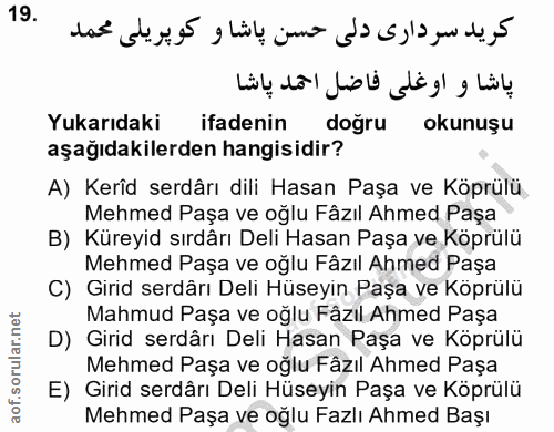 Soru 19