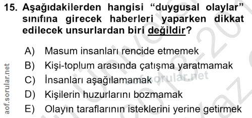 Soru 15