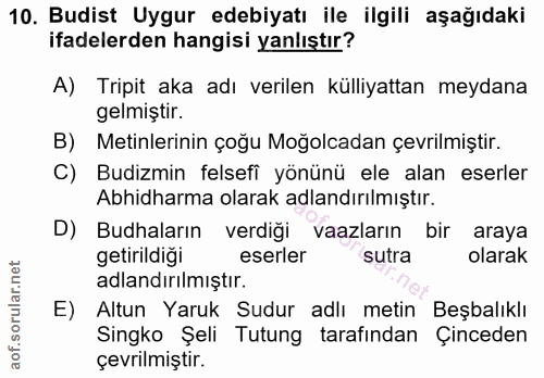 Soru 10