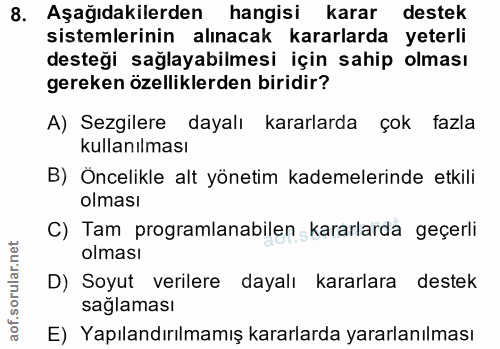 Soru 8