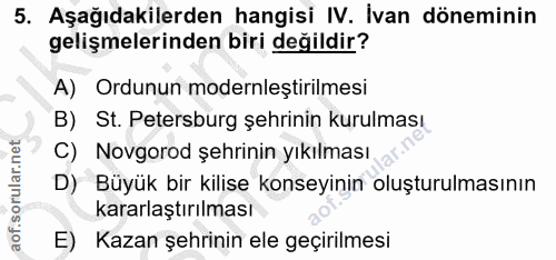 Soru 5