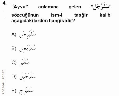 Soru 4