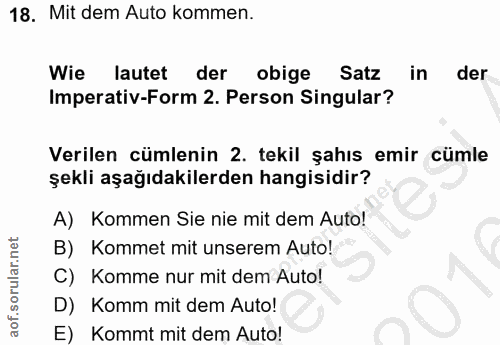 Soru 18