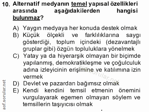 Soru 10