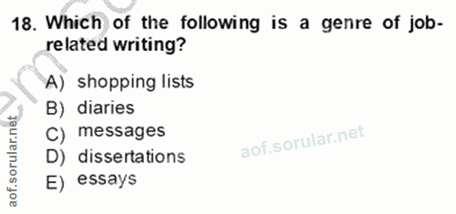 Soru 18