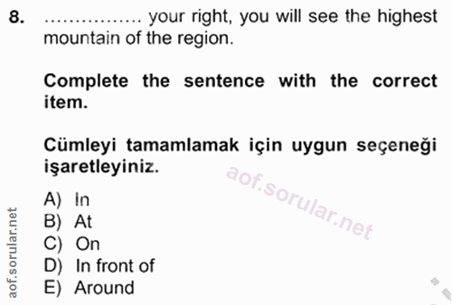 Soru 8