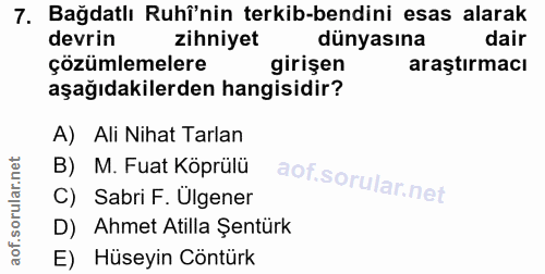 Soru 7