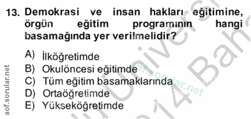 Soru 13