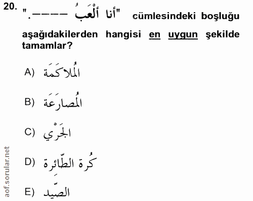 Soru 20