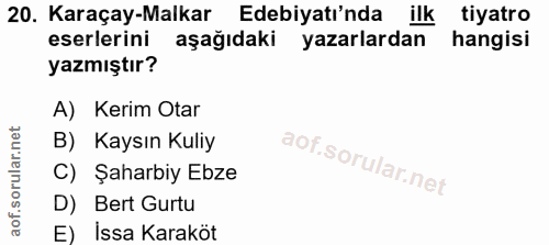 Soru 20