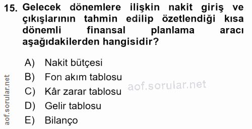 Soru 15