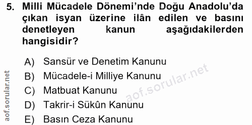 Soru 5