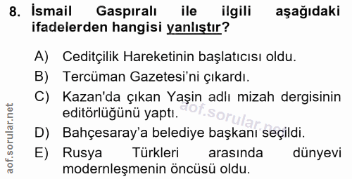 Soru 8