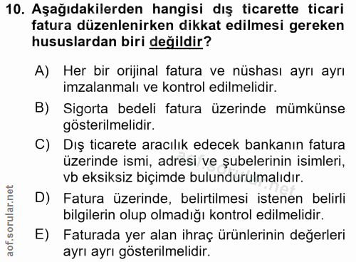 Soru 10