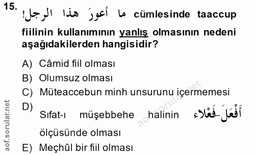 Soru 15
