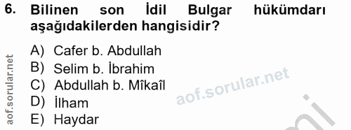 Soru 6