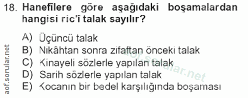 Soru 18