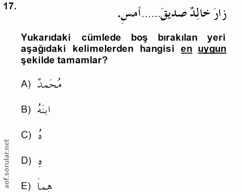 Soru 17