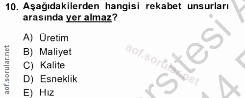 Soru 10