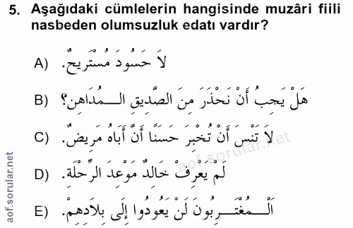Soru 5