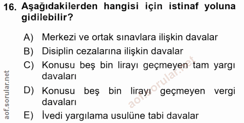 Soru 16