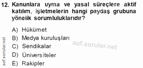 Soru 12