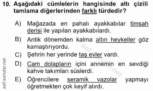 Soru 10