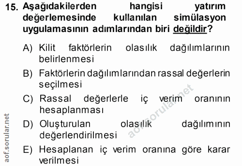 Soru 15