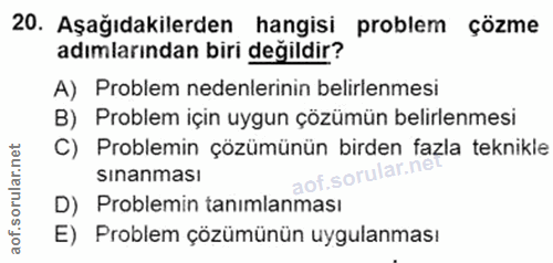 Soru 20